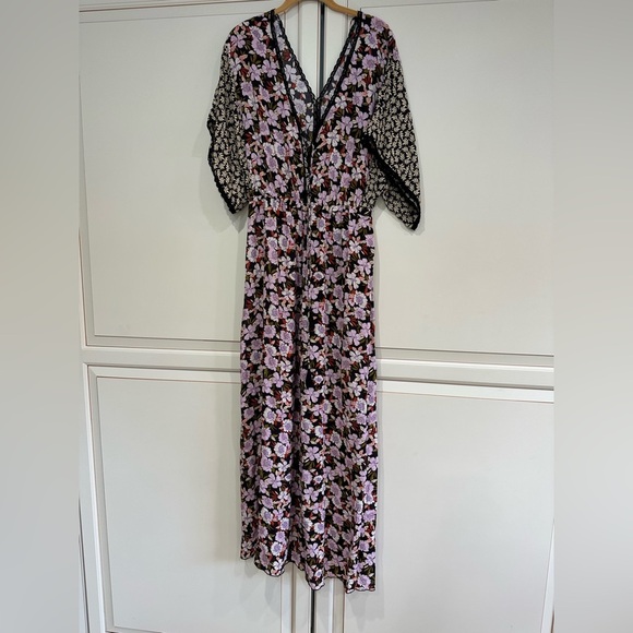 JOHNNY WAS Karisma Mixed Jumpsuit In Multi (D4) - Picture 4 of 9